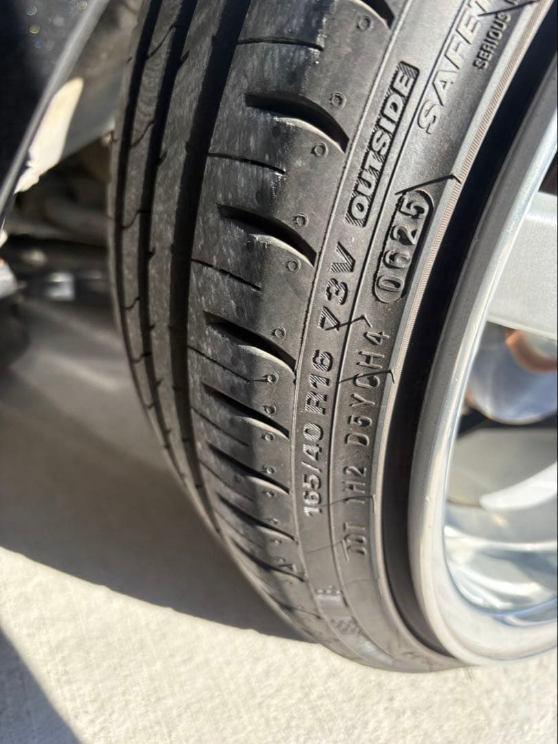 NKB CUP 16インチ　PCD100 4H 深リム アルミホイール4本