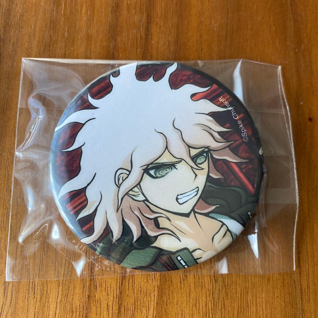 ダンガンロン　パ エビテン　狛枝凪斗　缶バッジ　ハート型アクリルバッジ