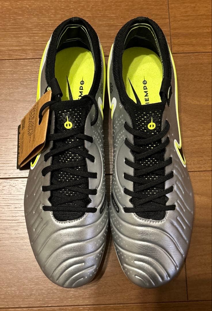 【新品未使用】NIKE TIEMPO LEGEND 10 ELITE FG 銀