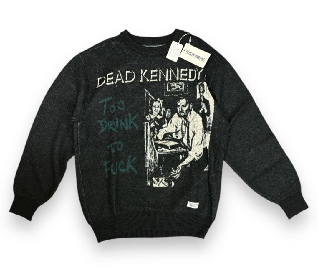 新品　希少　WACKO MARIA /DEAD KENNEDYS モヘアニット