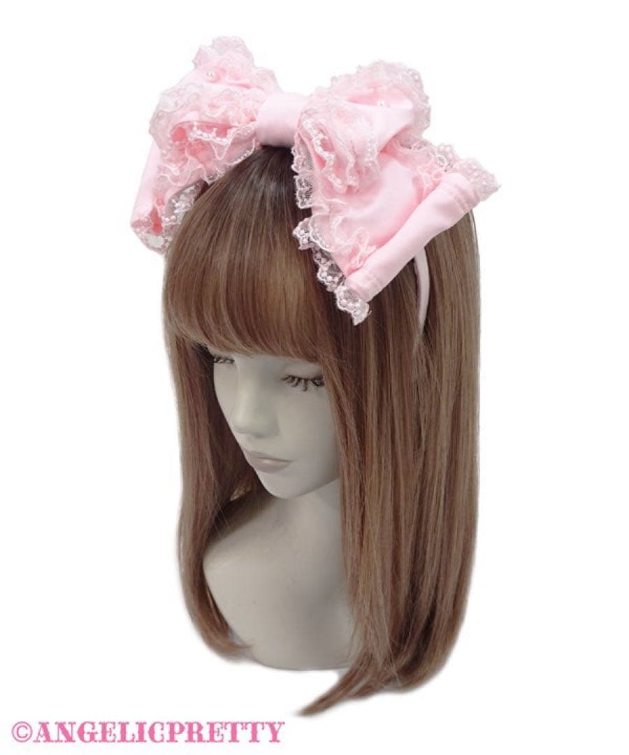 レア！　Angelic Pretty Sweetくるりんカチューシャ ピンク