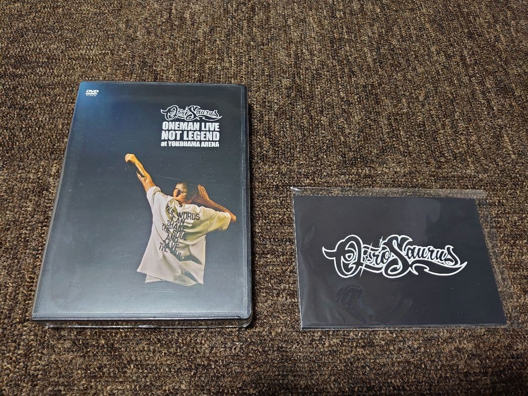 初回限定盤 OZROSAURUS not legend DVD ポストカード付き