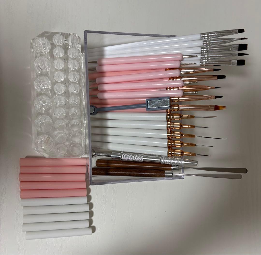 ネイル用品 ジェルネイル セット ネイルタウン ネイルチップ ネイルパーツ 筆
