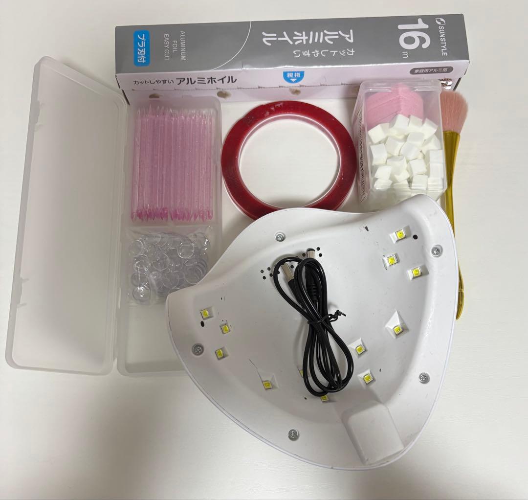 ネイル用品 ジェルネイル セット ネイルタウン ネイルチップ ネイルパーツ 筆