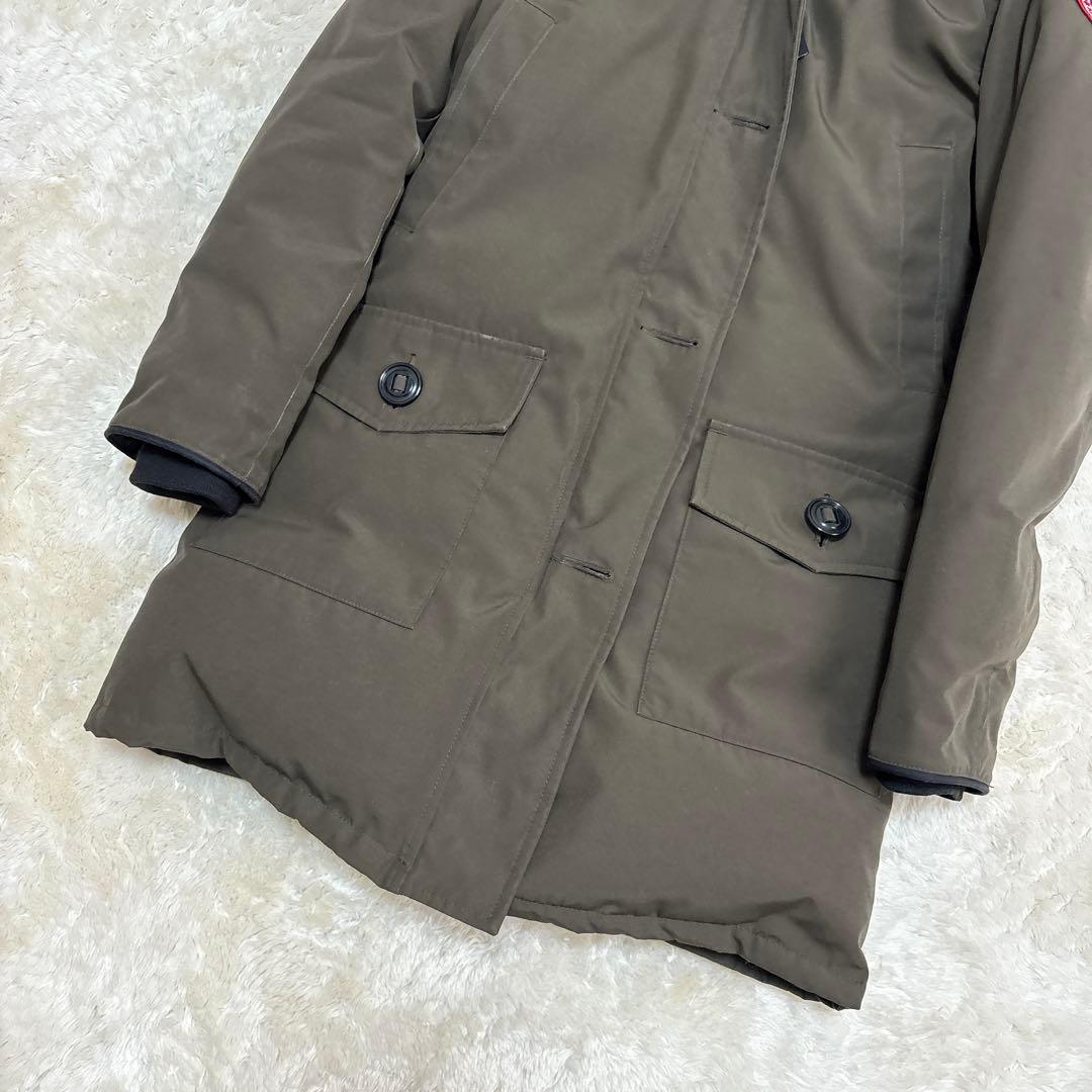 美品✨カナダグース ブロンテパーカー カーキ ダウンコート リアルファー S