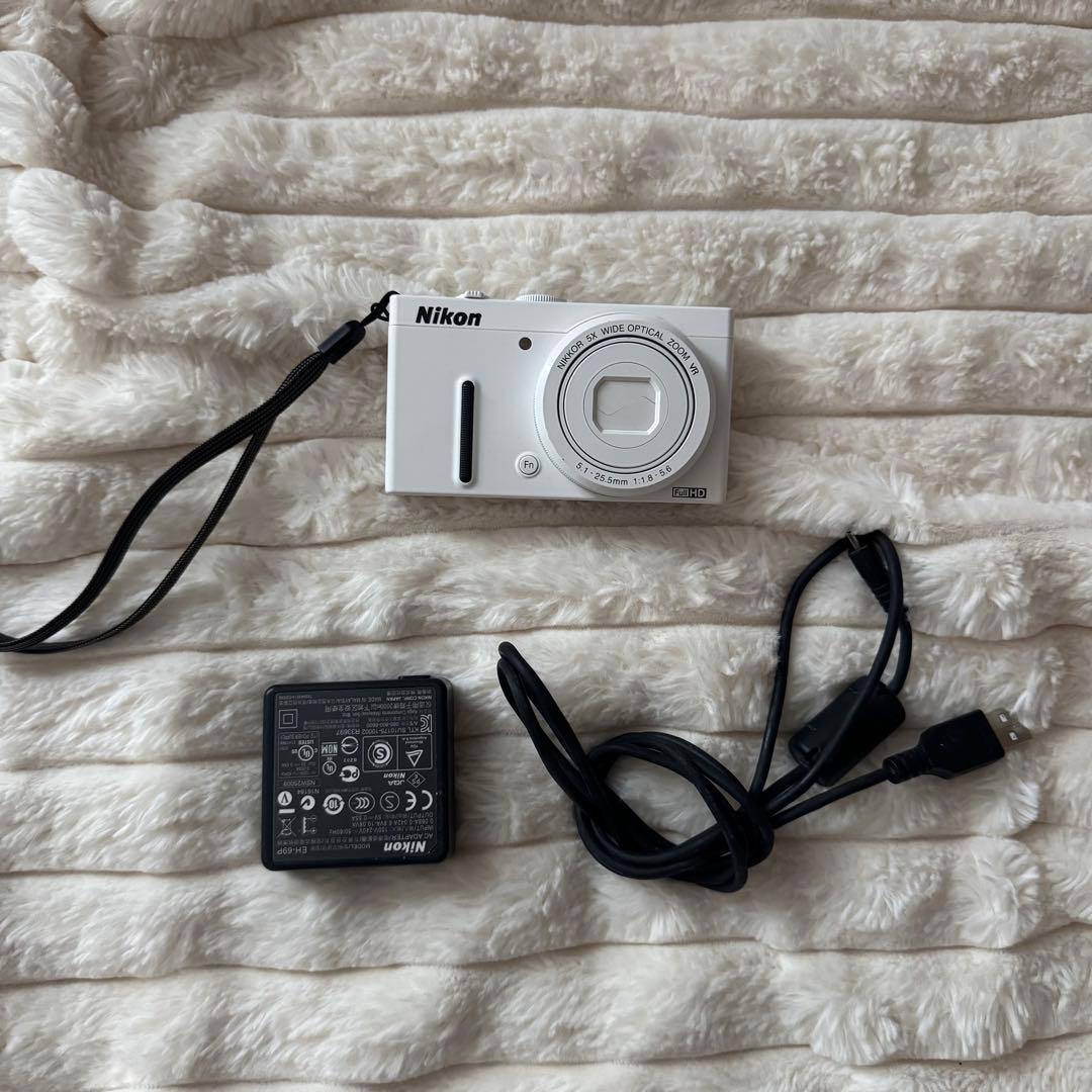 Nikon COOLPIX P330 ホワイト コンデジ