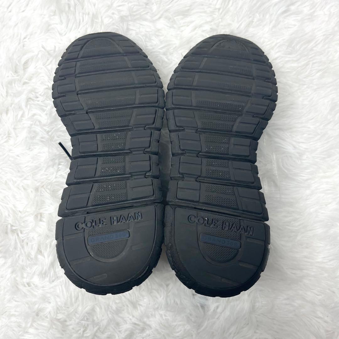 【美品】 コールハーン ゼログランド ウイングチップ シューズ 25.5cm 黒