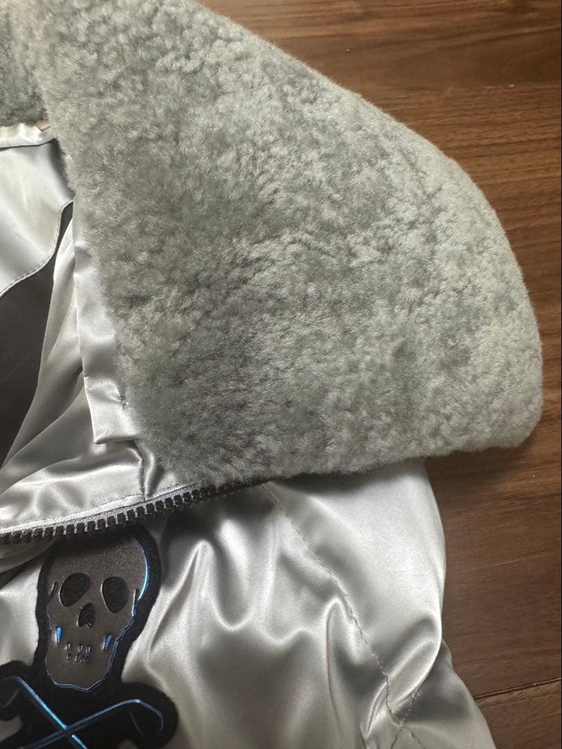 やす君プロフ確認さま専用 マークアンドロナ　ダウンベスト　シルバー