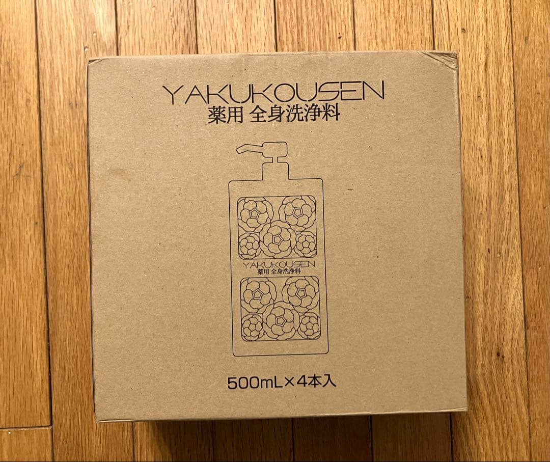 YAKUKOUSEN 全身洗浄料 500ml 4本