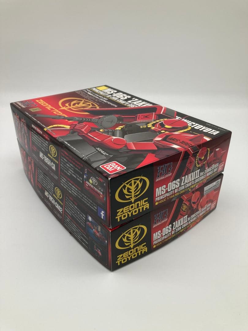 ガンプラまとめ売り HGUC1/144 シャア専用ザク①オーリス②オーリスⅡ