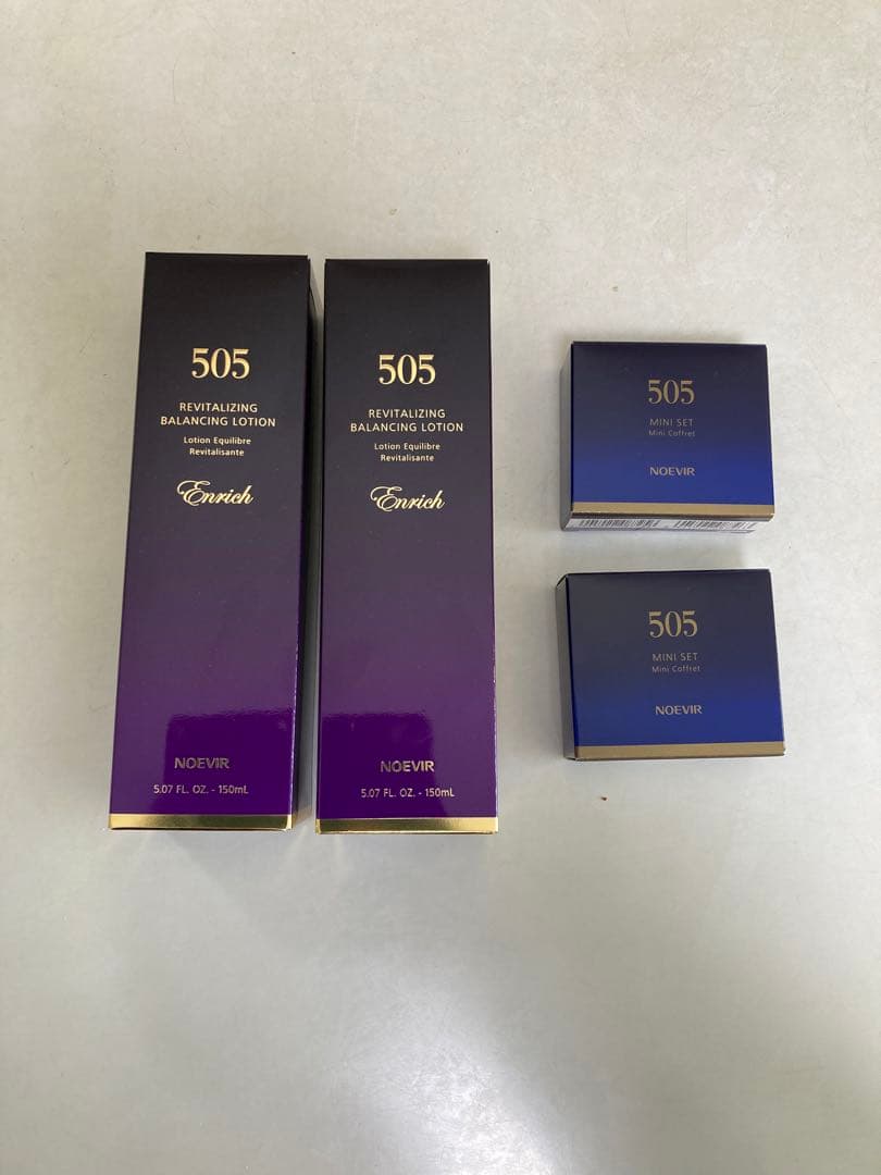 ノエビア505エンリッチローション２本店&505ミニサンプル２個