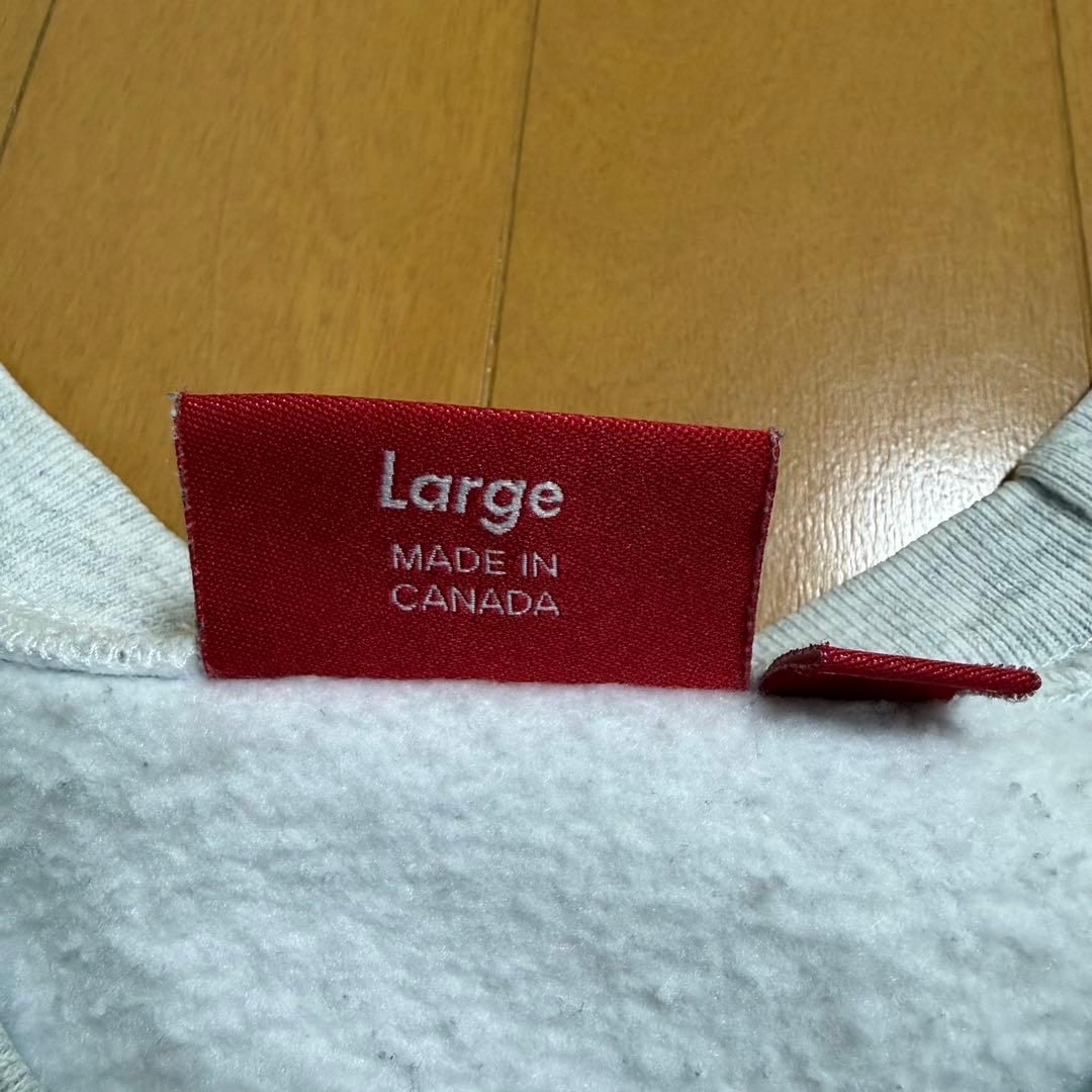 Supreme Small Box Crewneck グレー L 22aw