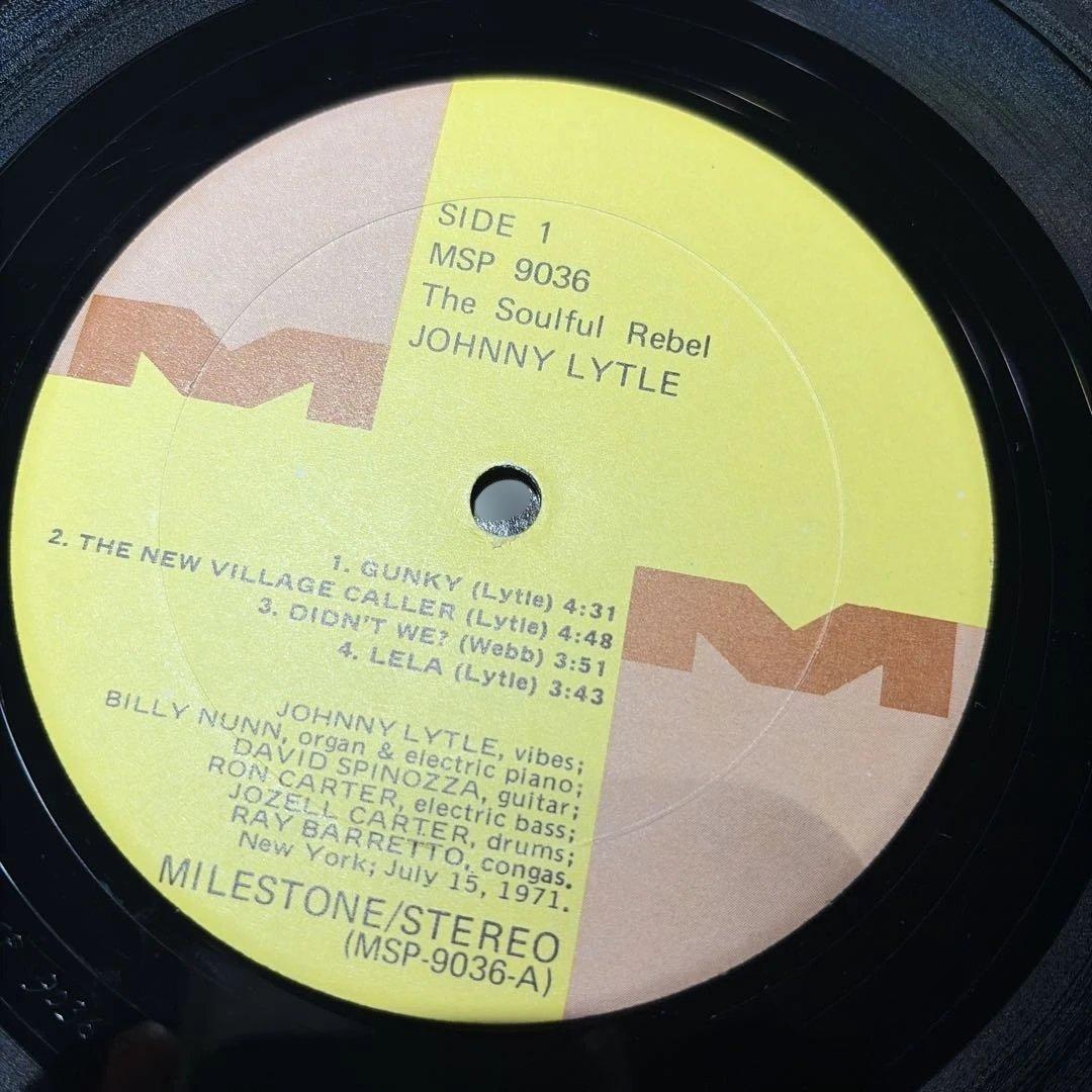 [レコード] SOULFUL REBEL JOHNNY LYTLE LP
