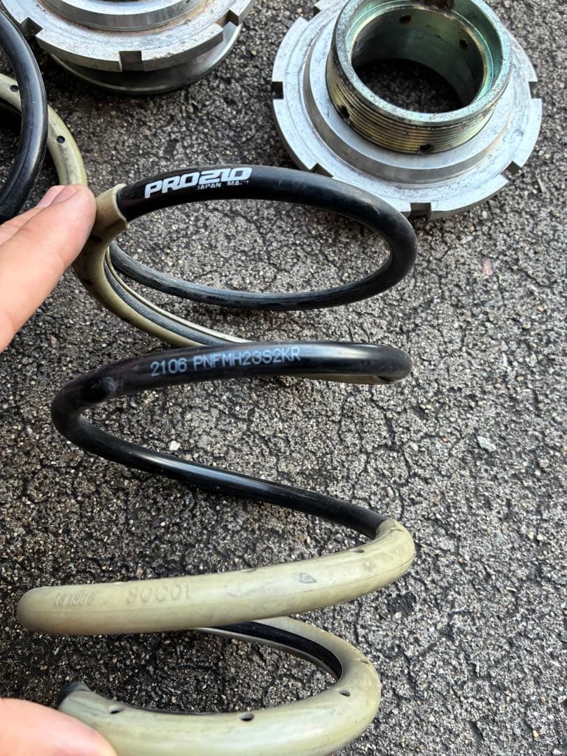 タナべ　リアスプリング　アジャスター付き　MH23S