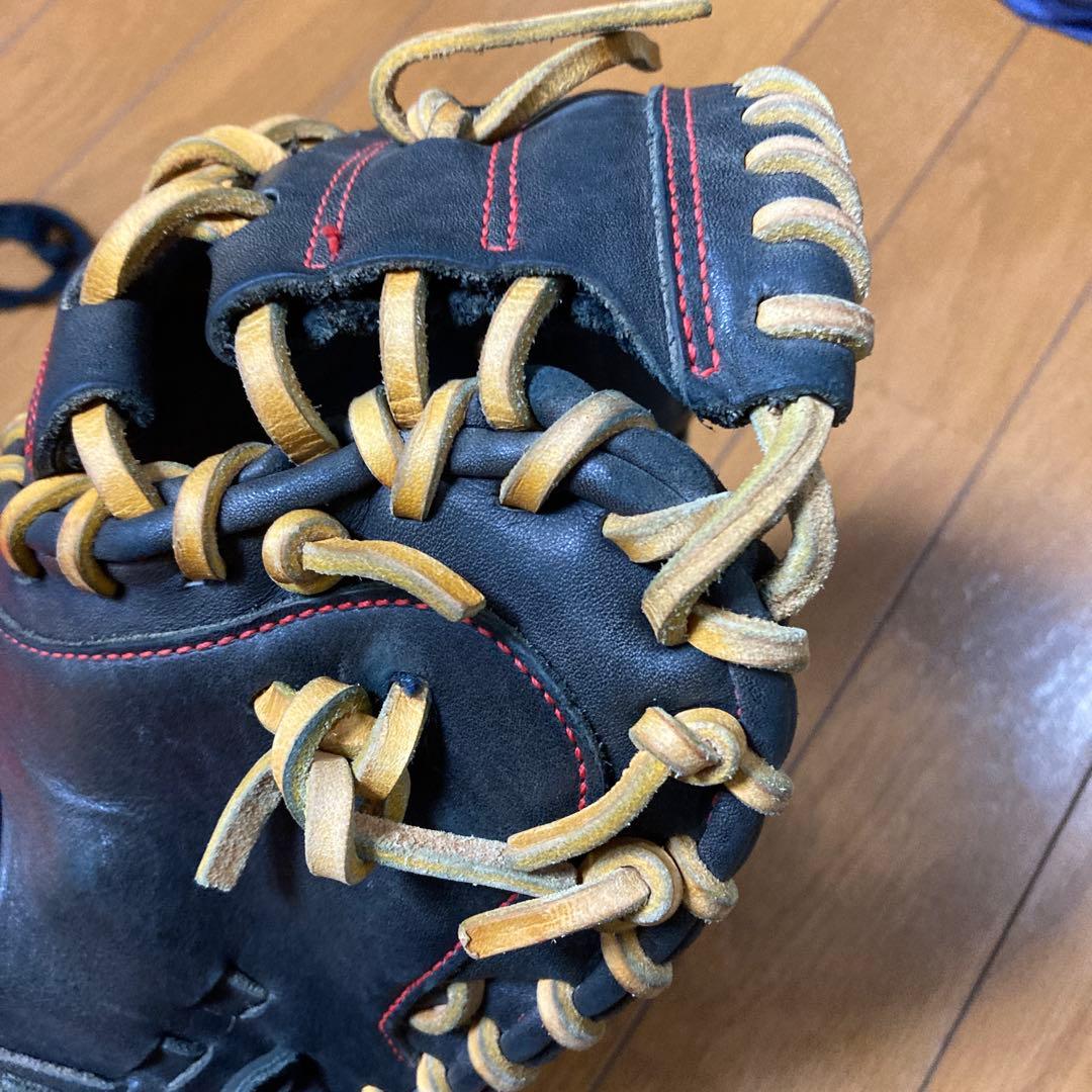 キャッチャーミット⭐︎ハタケヤマ⭐︎少年軟式用⭐︎袋付き