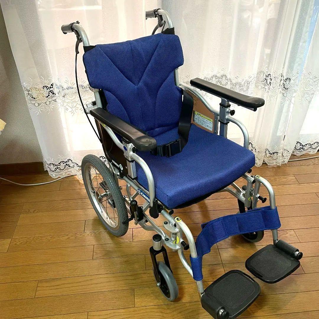 さちぼん 介助式 車椅子 とても便利な多機能 安心ベルト付