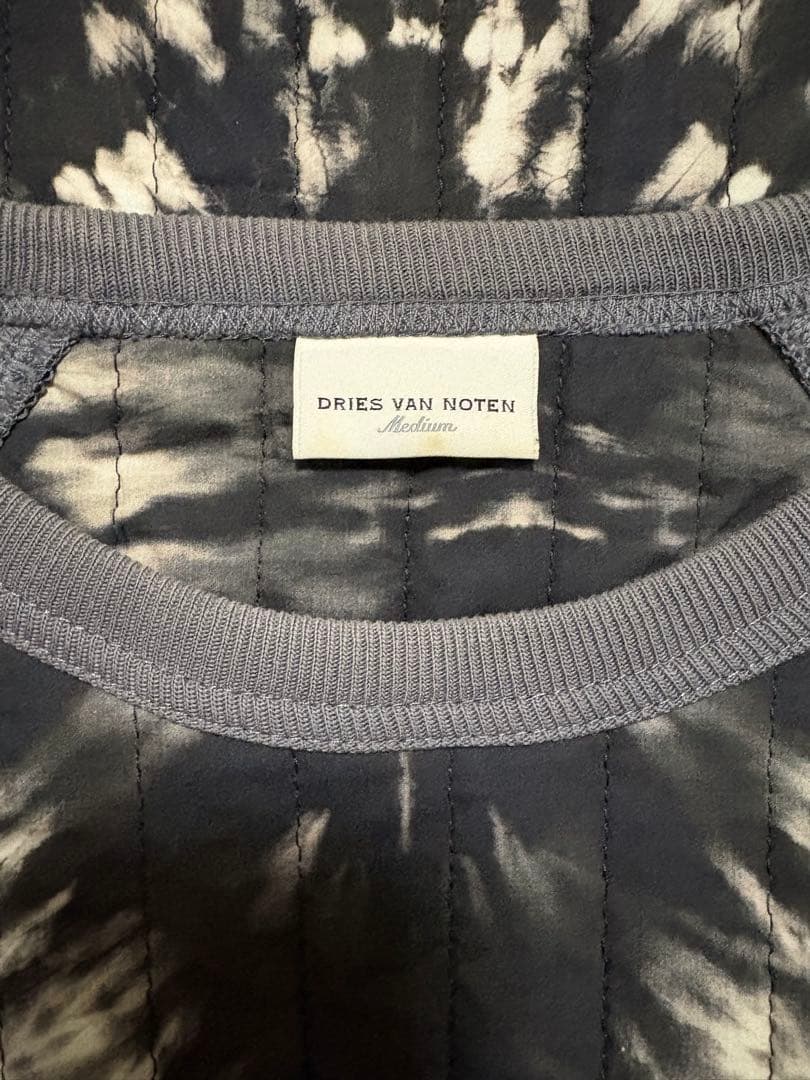 DRIES VAN NOTEN キルティングスウェット