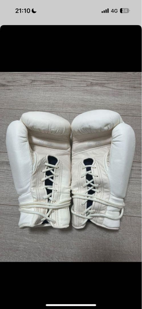 Winning ボクシンググローブ ホワイト　8oz