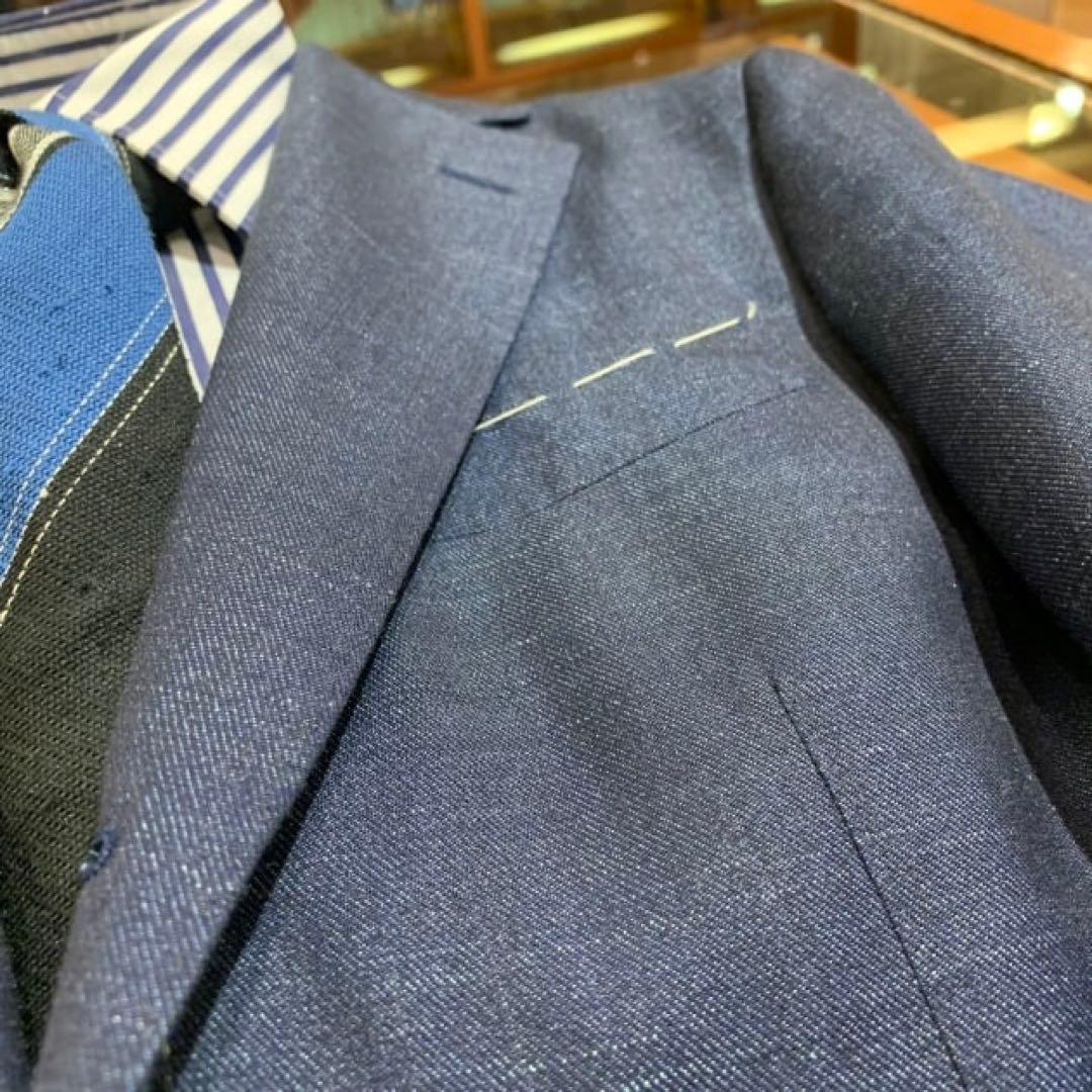 BEAMS F / ビームスエフ ロロピアーナ ウールシルク ジャケット 42