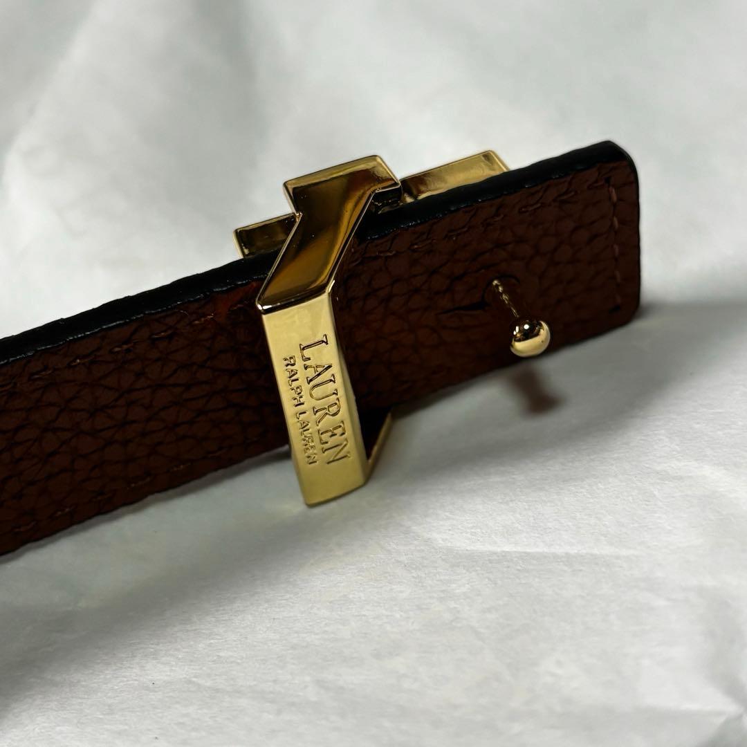 LAUREN RALPH LAUREN リバーシブルベルト XS