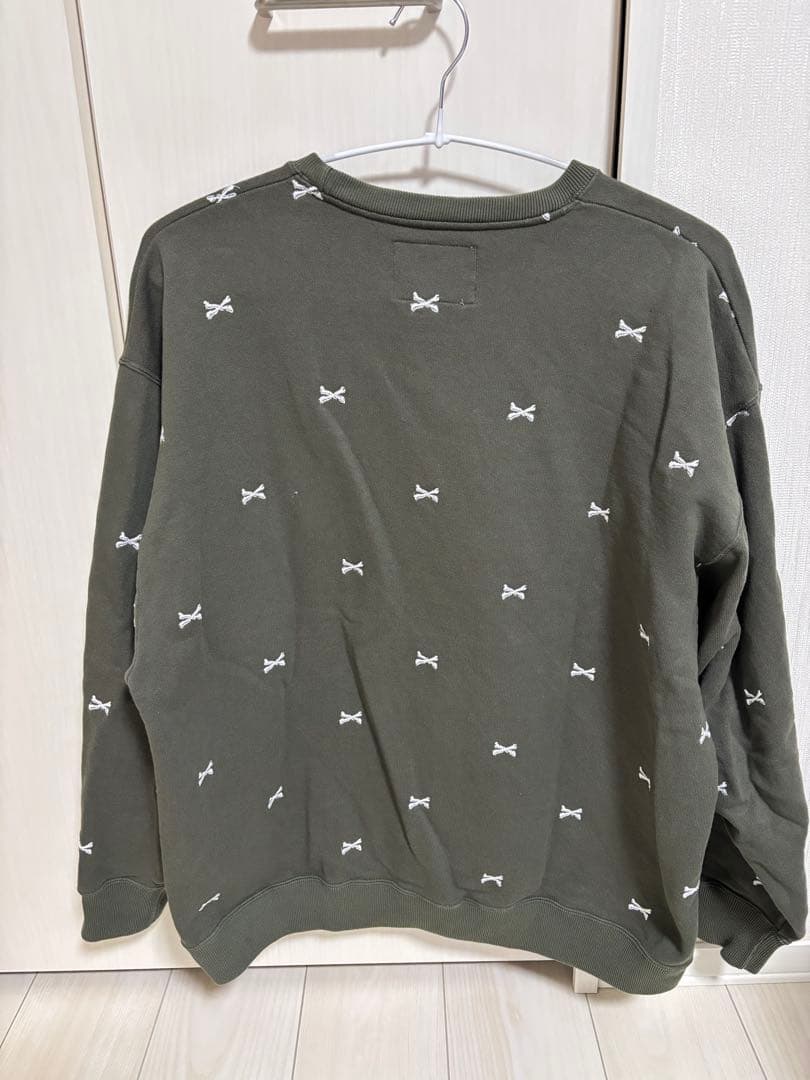 Wtaps cross born sweatshirt Lサイズ 美中古