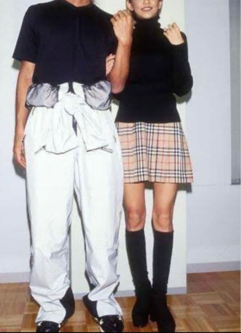 ✨美品 バーバリーブルーレーベル ノバチェック プリーツスカート ベージュ 36