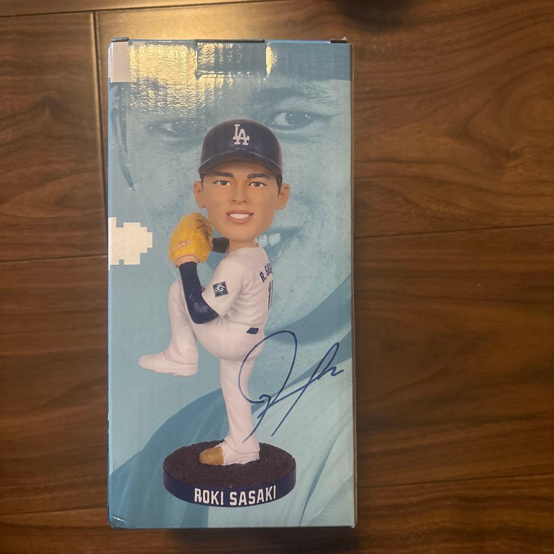 佐々木朗希 ボブルヘッド ドジャース 8月4日