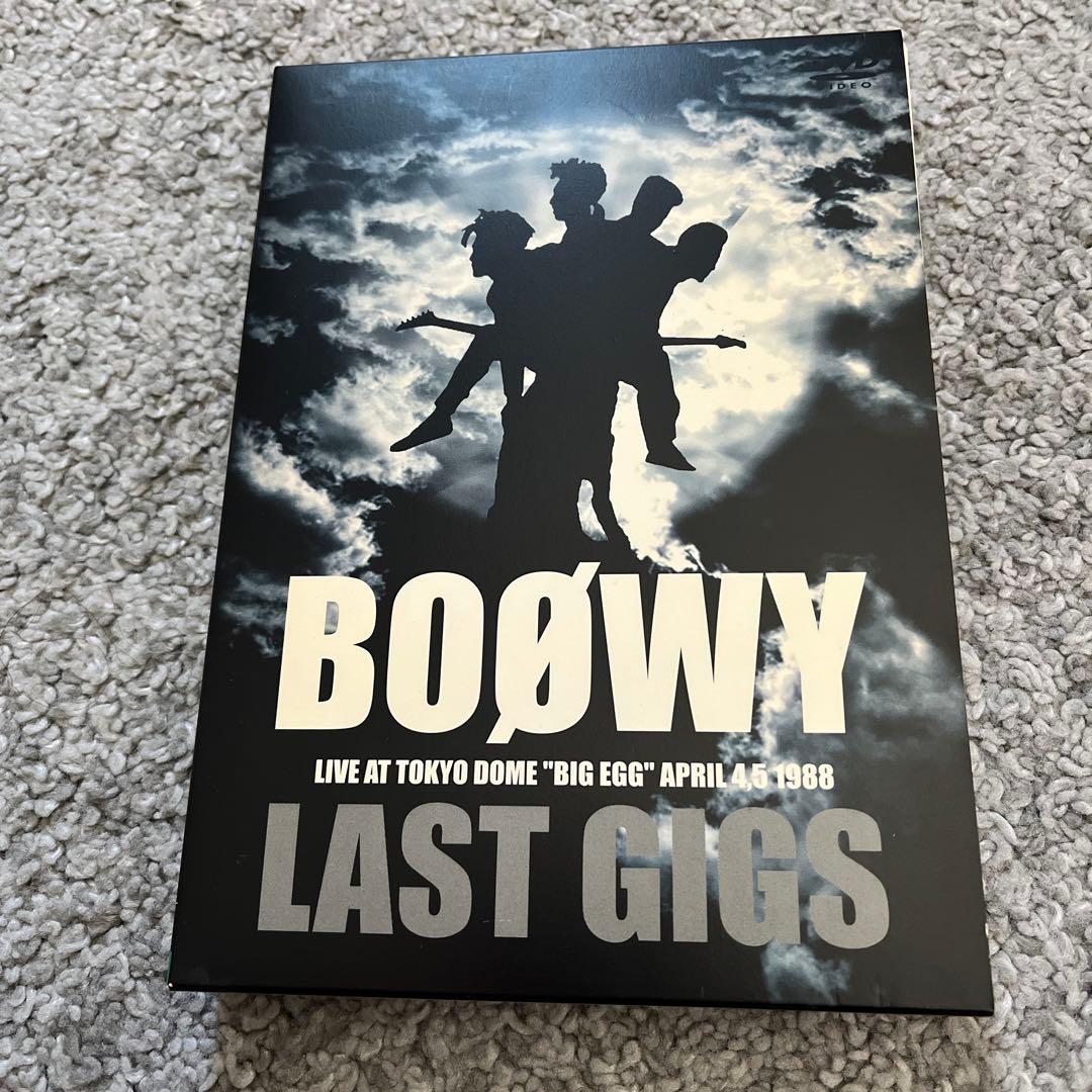 BOOWY LAST GIGS DVD ボウイ 氷室京介 布袋寅泰