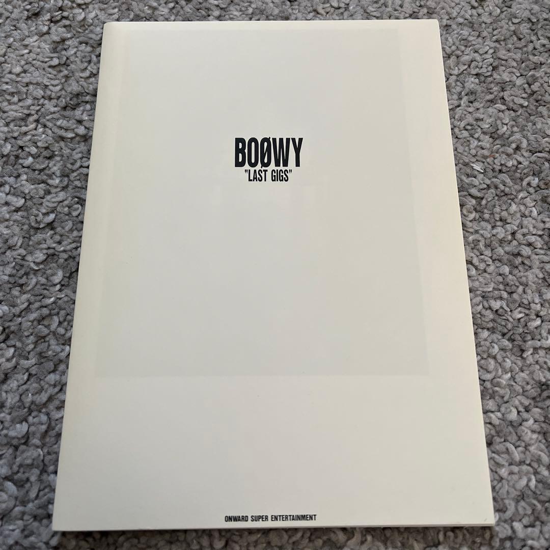 BOOWY LAST GIGS DVD ボウイ 氷室京介 布袋寅泰
