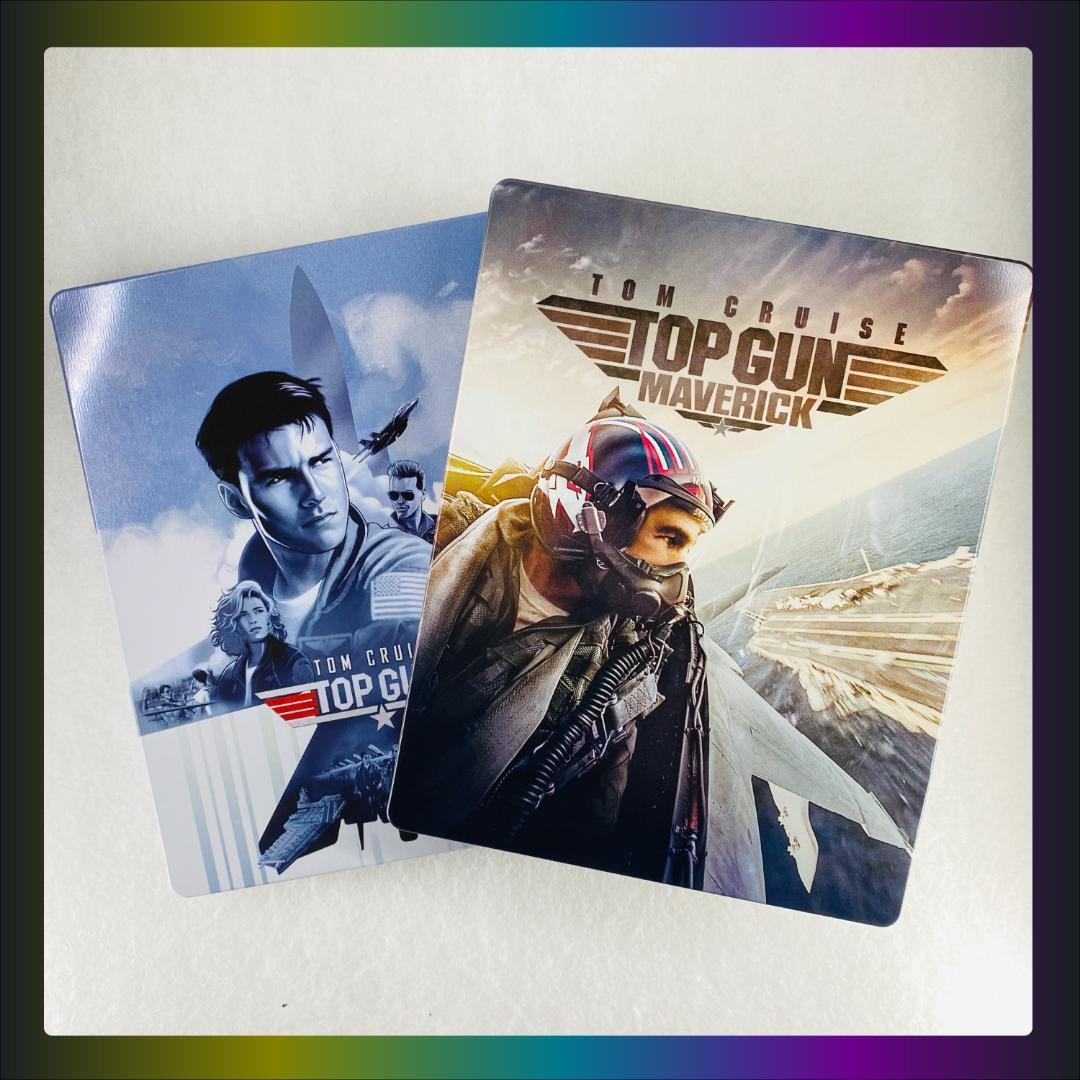 トップガン＆トップガン マーヴェリック　スチールブック 2作セット A