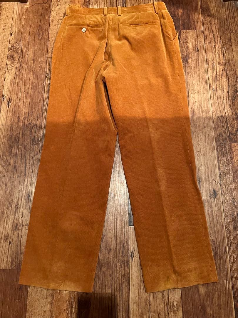 AURALEE オーラリー ウォッシュドコーデュロイスラックス ブラウン