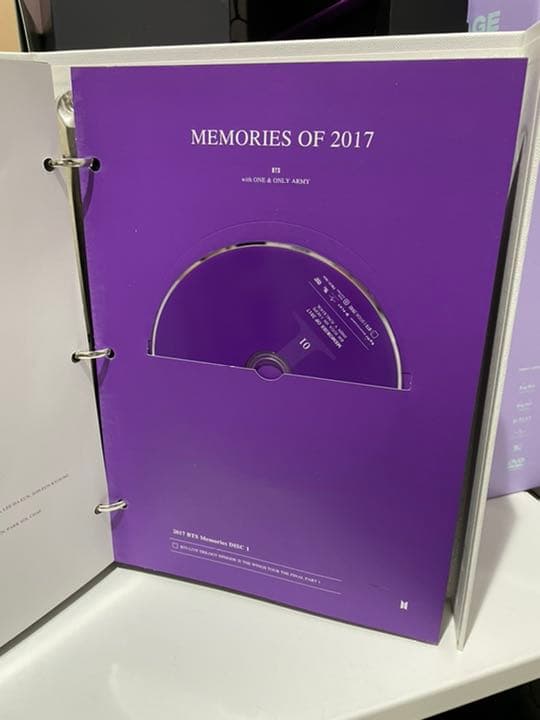 BTS Memories of 2017 トレカはグク　日本語字幕つき