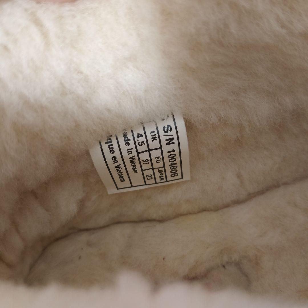 美品 超レア UGG アグ ムートン モカシン W ALENA ピンク 23