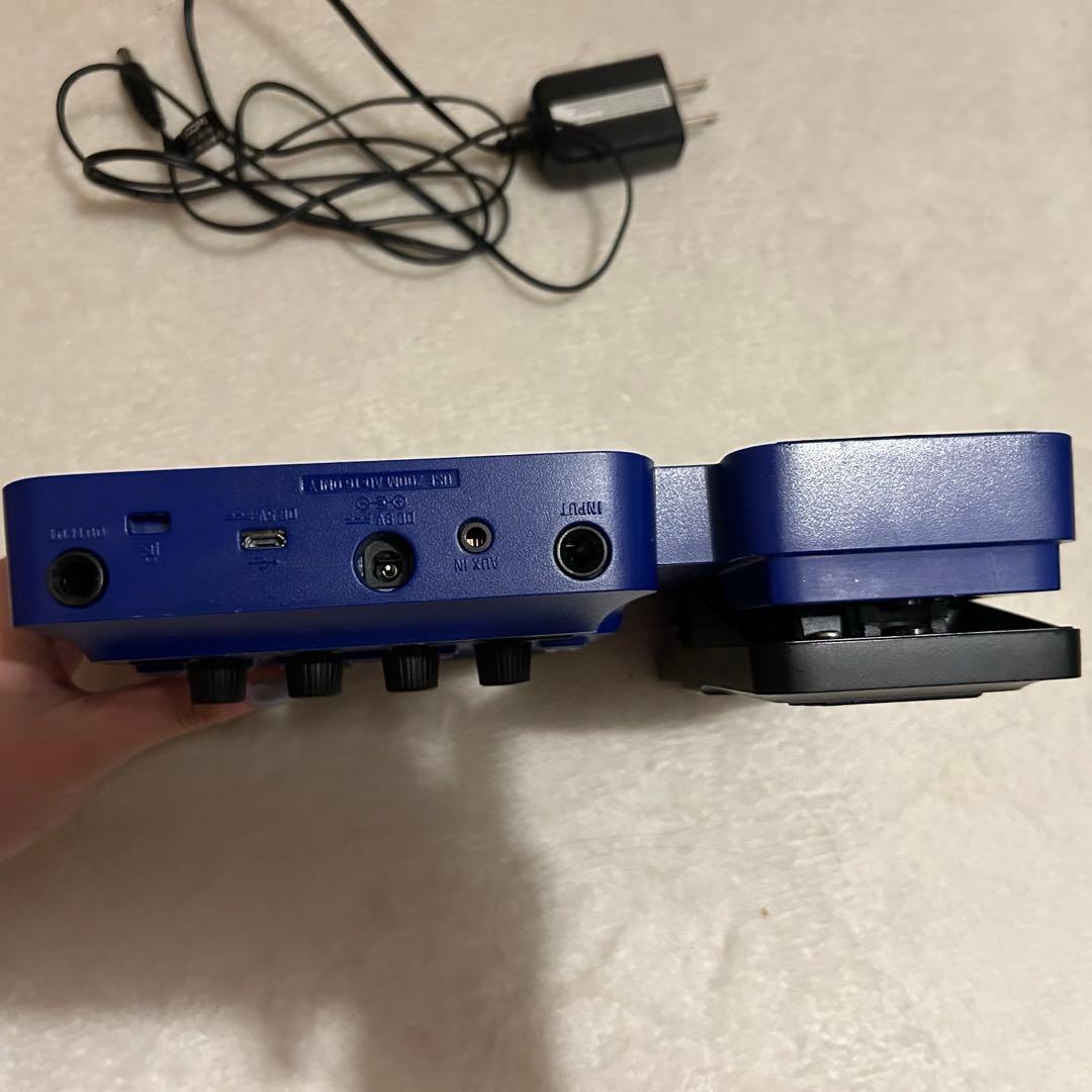 zoom g1x four イケべモデル 青 ギター エフェクター