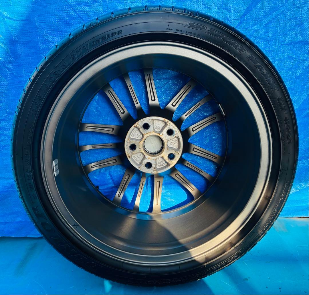 【美品】SUBARU純正 STI DUNLOP 1本　山5.9mm以上