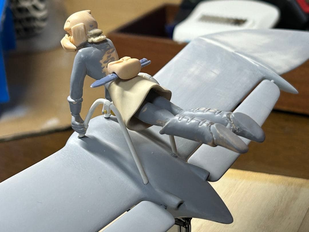 1/20 メーヴェとナウシカ（風の谷のナウシカ）プラモデル　改造完成品