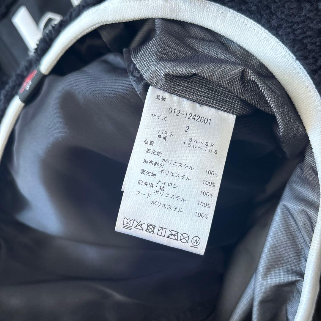 @@ ニューバランスゴルフ フルジップジャケット ボア フリース