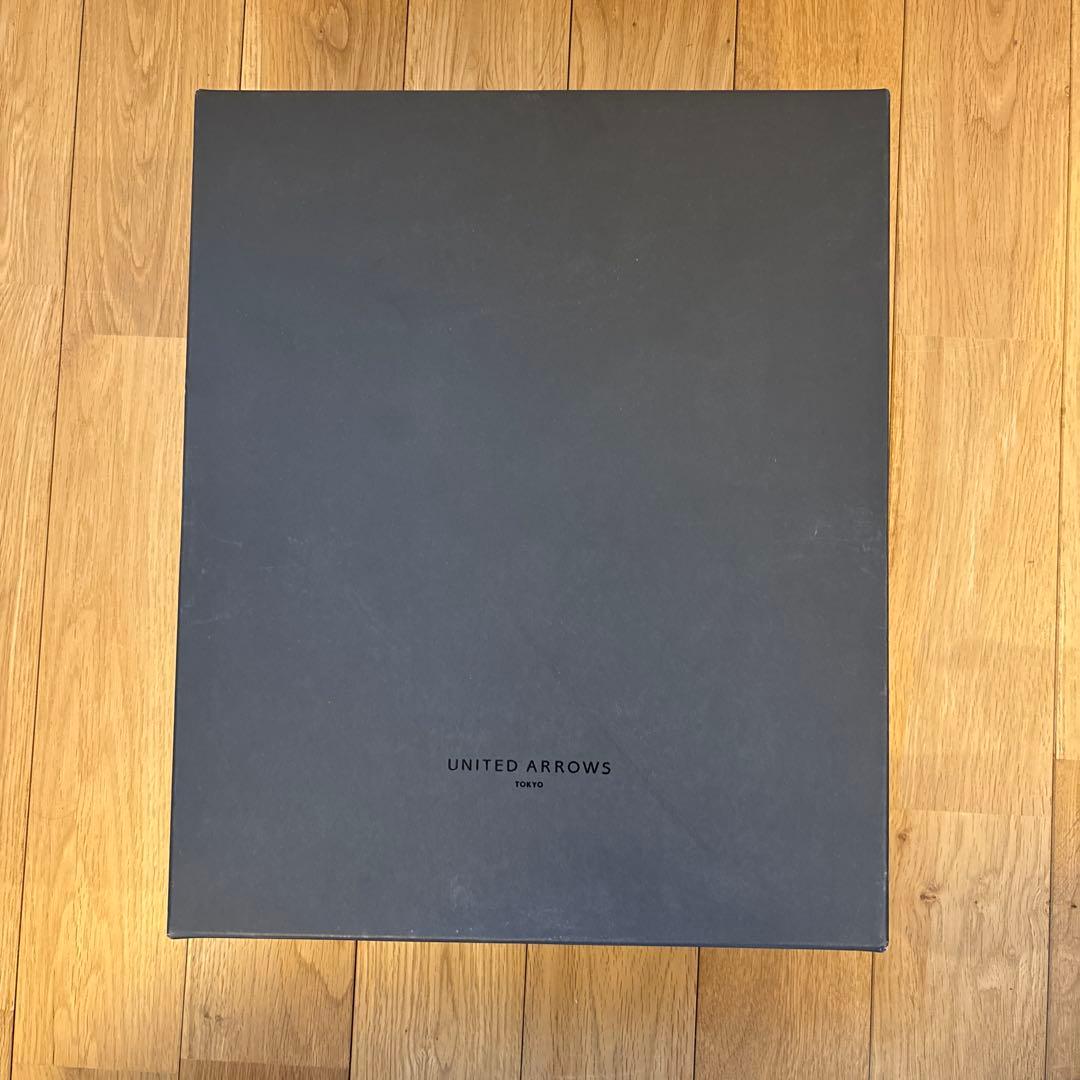 UNITED ARROWS ラウンドショートブーツ 38 ブラック 専用箱付き