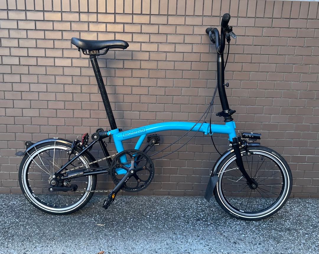 Brompton ブロンプトン M2L ブラックエディション ラグーンブルー