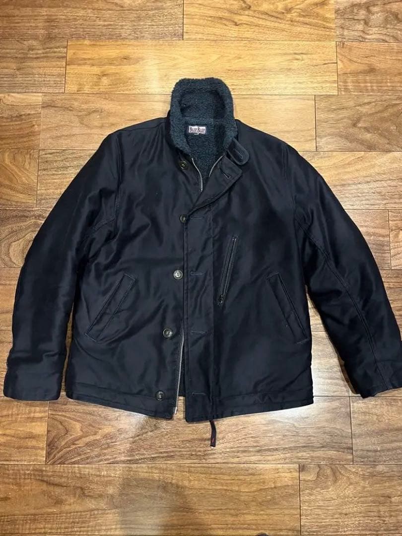 美品！　ブルーブルー　デッキジャケット