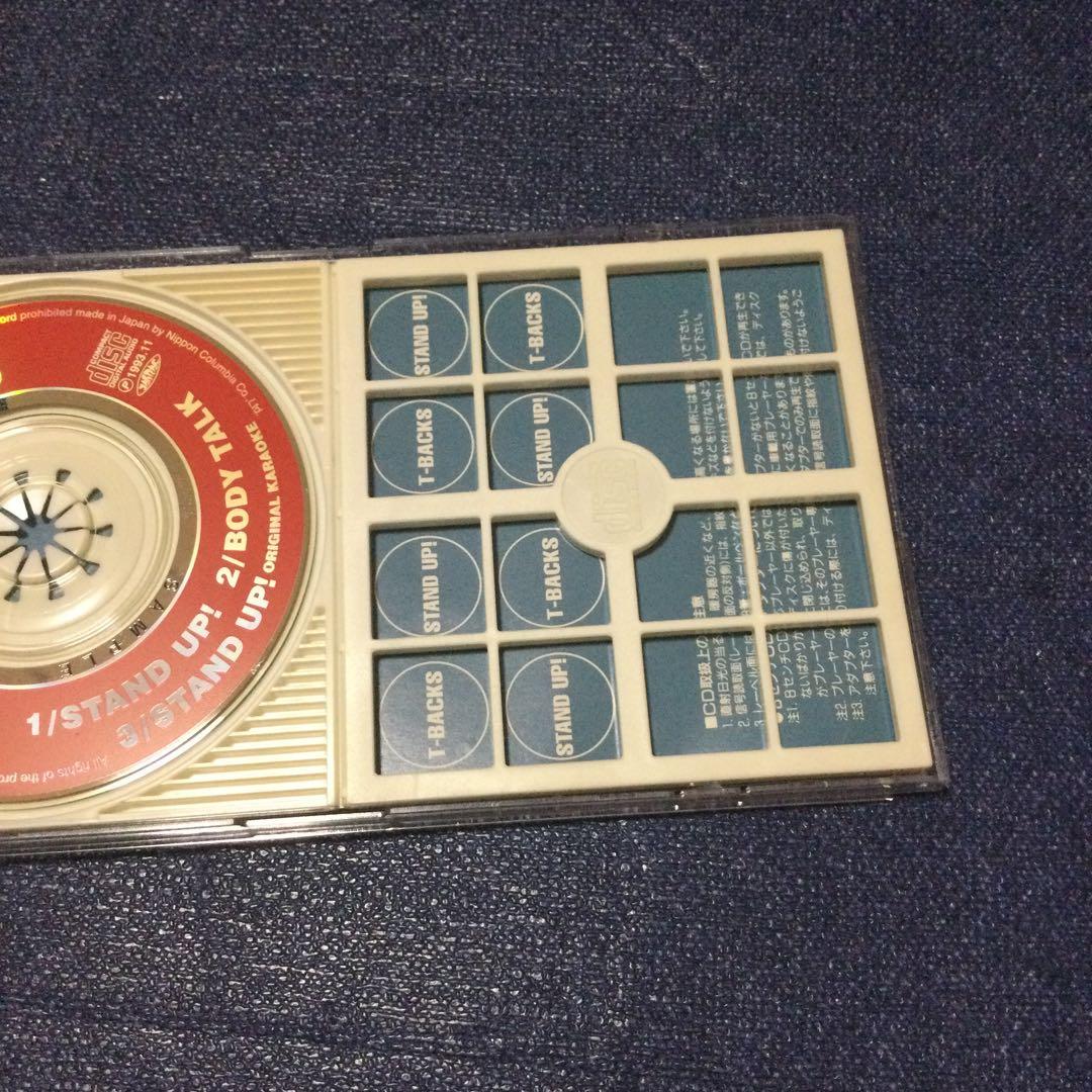 T-BACKS ティーバックス　.stand up 8センチ8cmシングルCD