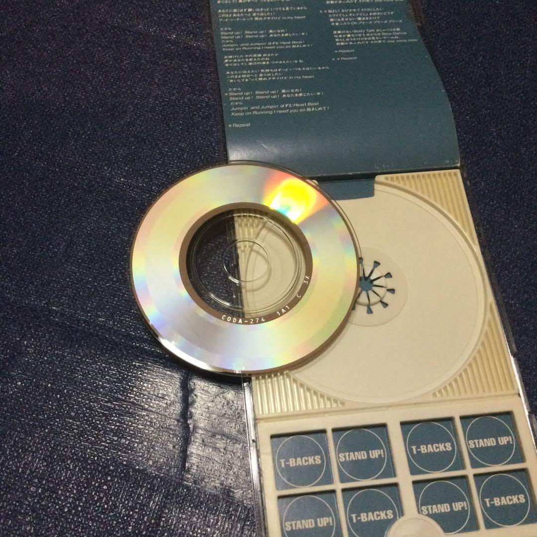 T-BACKS ティーバックス　.stand up 8センチ8cmシングルCD