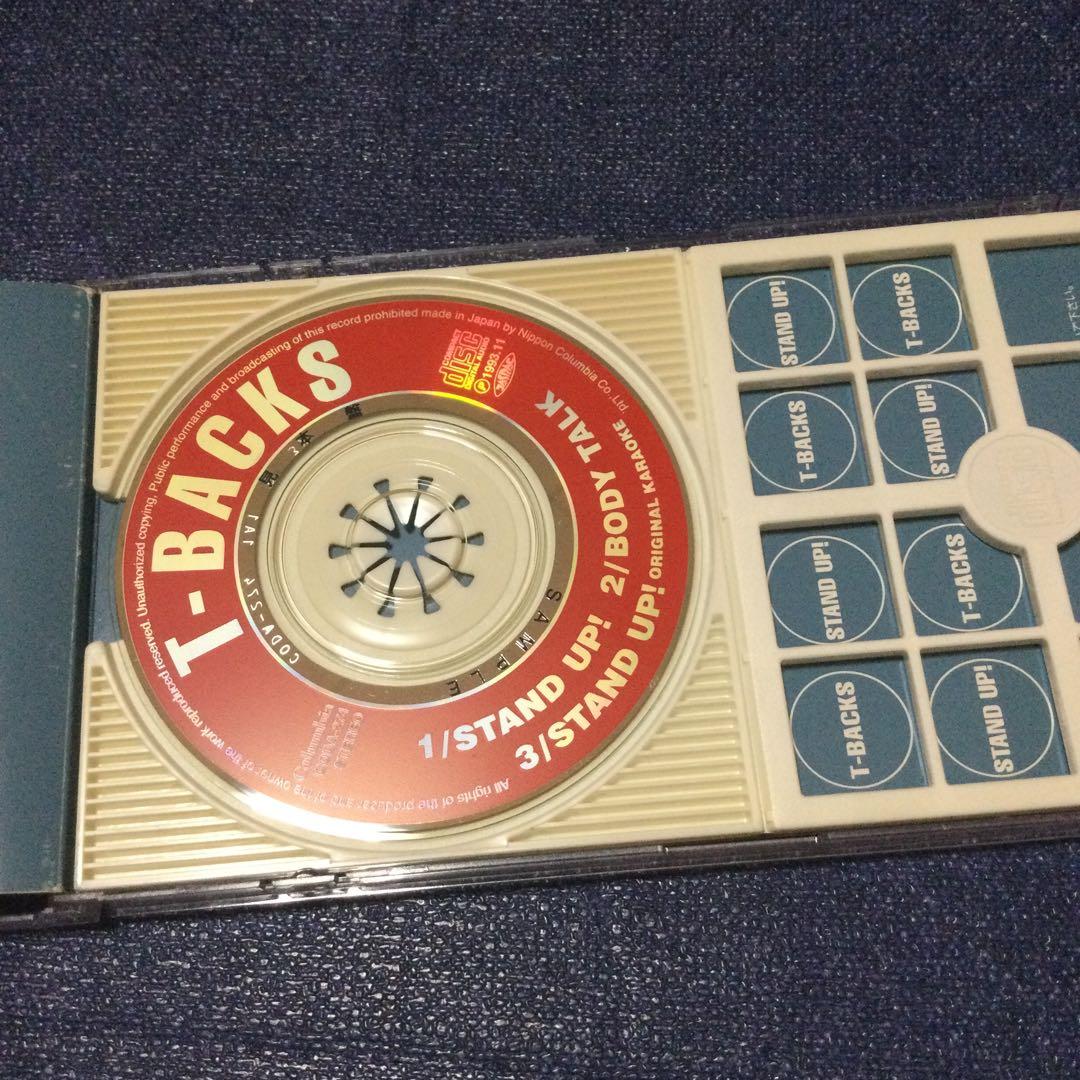 T-BACKS ティーバックス　.stand up 8センチ8cmシングルCD