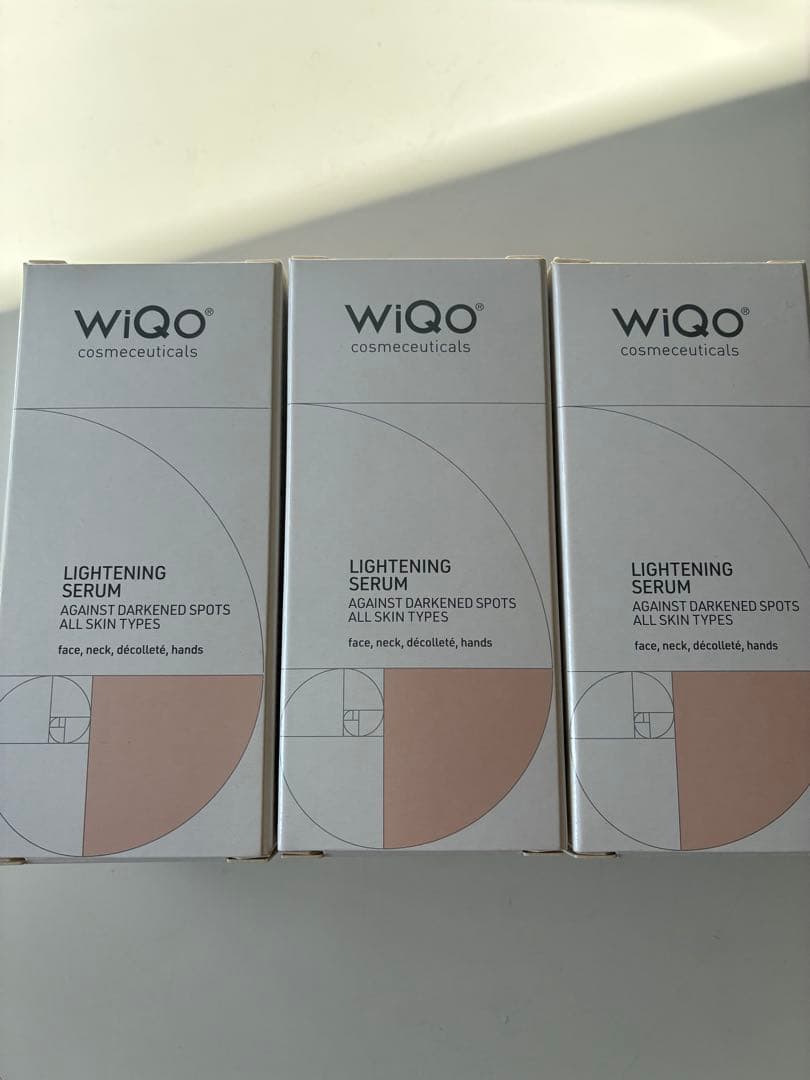 ワイコライトニングセラムWiQo Lightening Serum 3本セット