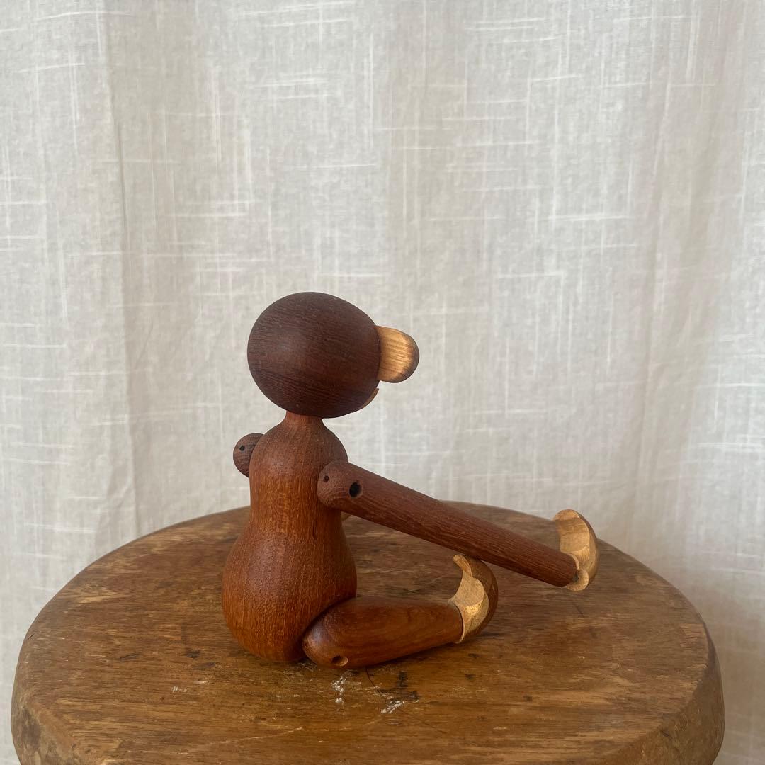 【正規品・希少】Kay Bojesen モンキー Sサイズ チーク オリジナル