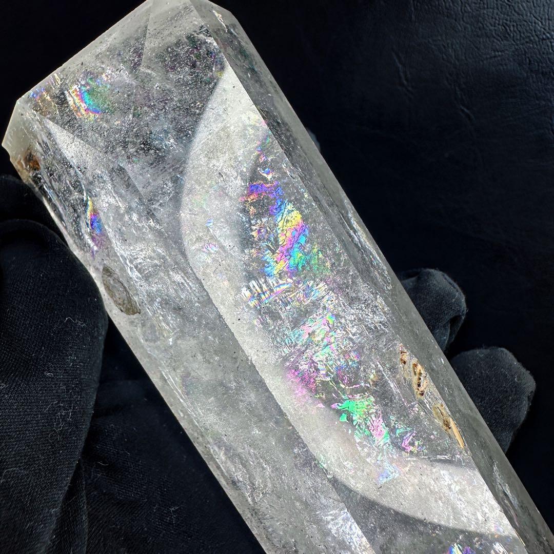 高品質❗️浄化 超強いパワーアゼツライト☆レインボーヒマラヤクラスターA1469