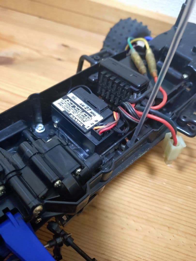 タミヤ　サンダーショット　サーボ　アンプ　受信機　セット　ラジコン