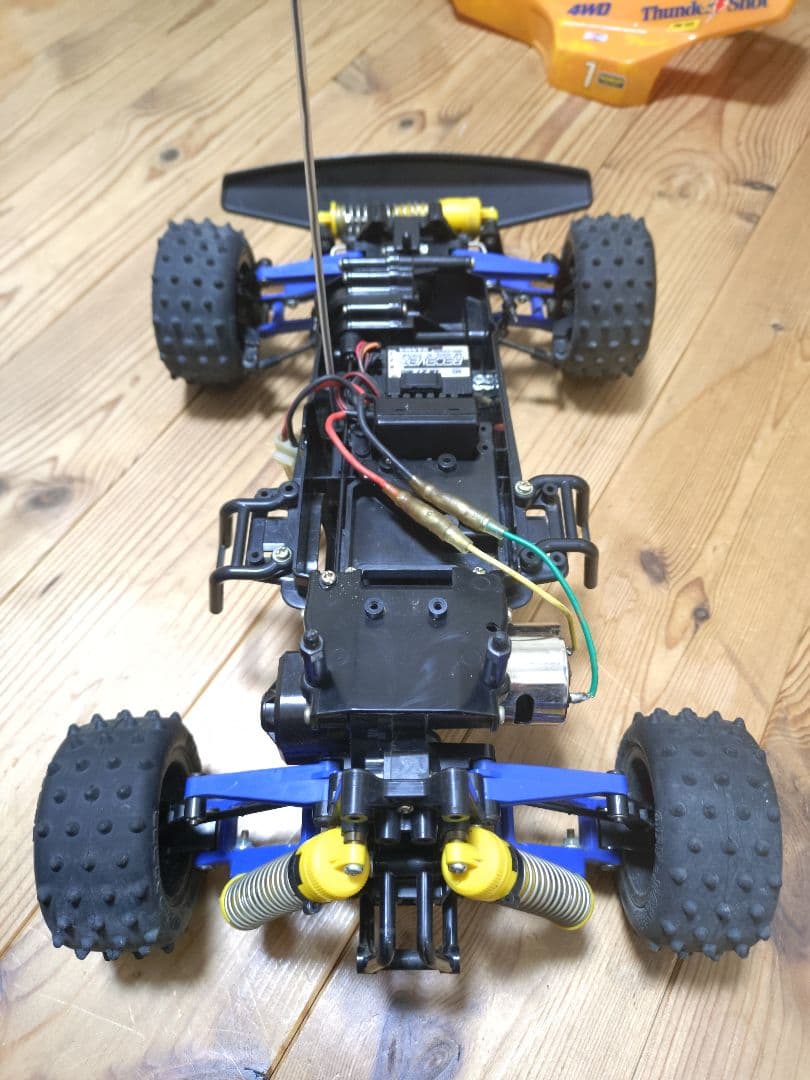 タミヤ　サンダーショット　サーボ　アンプ　受信機　セット　ラジコン