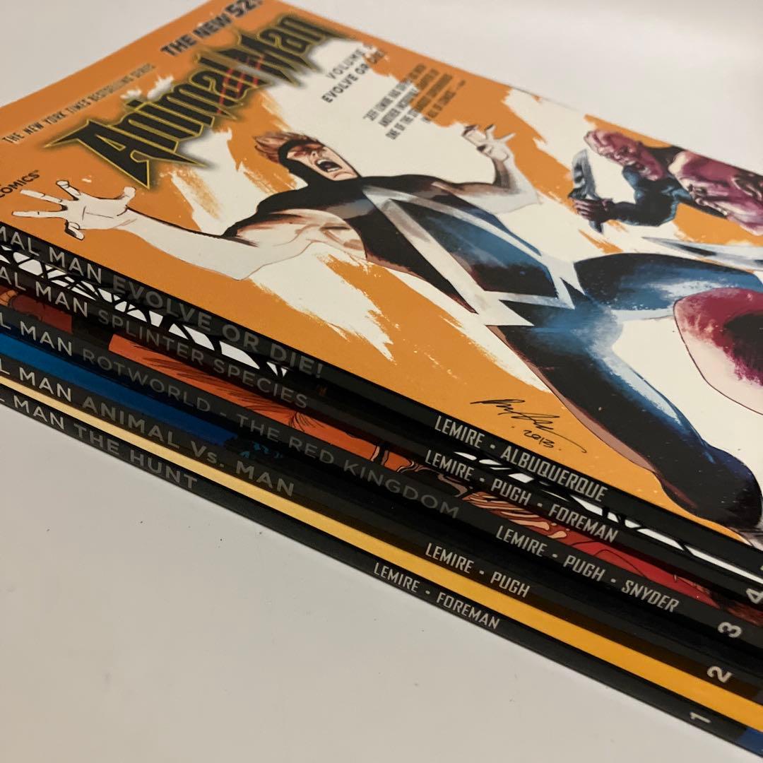 アメコミ　アニマルマン　ANIMAL MAN　全5巻セット　英語版