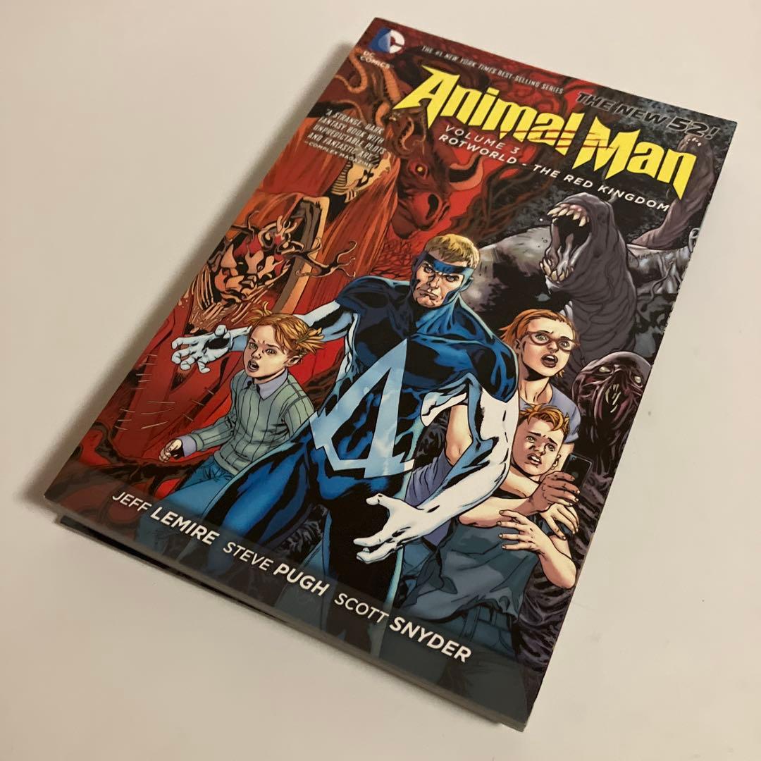 アメコミ　アニマルマン　ANIMAL MAN　全5巻セット　英語版